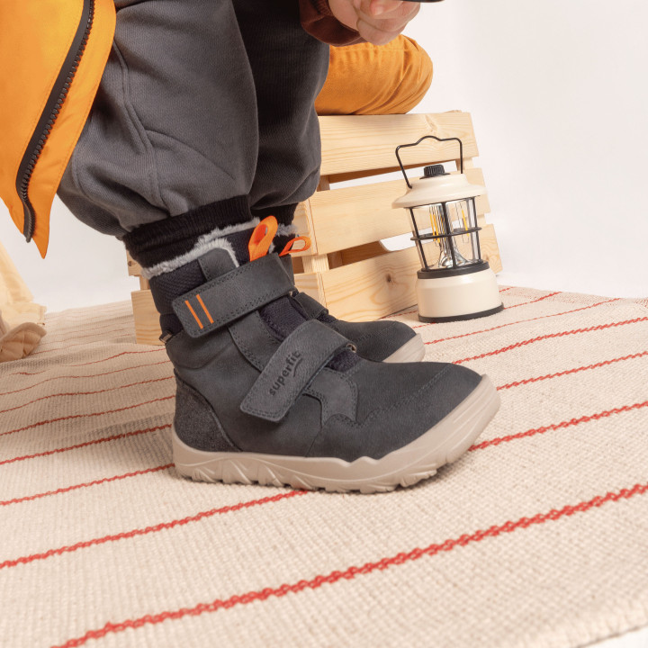 Superfit Walderi Barefit GORE-TEX Barefoot Winter Boots Gray