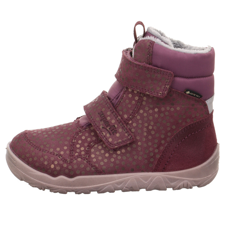 Superfit Walderi Barefit GORE-TEX Barefoot Winter Boots Red