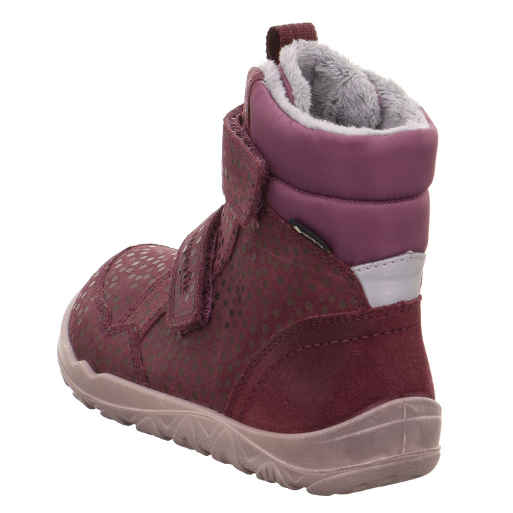 Superfit Walderi Barefit GORE-TEX Barefoot Winter Boots Red