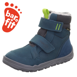 Superfit Walderi Barefit 1-000913-8000 Blue/Grey | Śniegowce barefoot