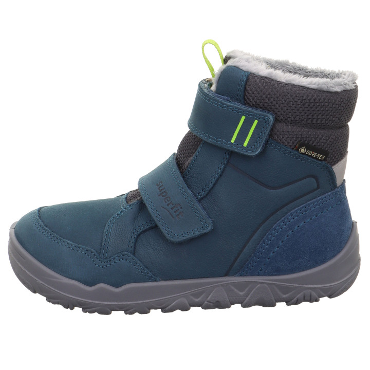 Superfit Walderi Barefit 1-000913-8000 Blue/Grey | Śniegowce barefoot