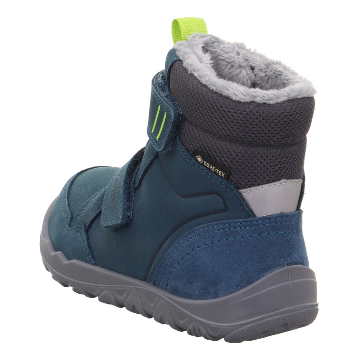 Superfit Walderi Barefit 1-000913-8000 Blue/Grey | Śniegowce barefoot