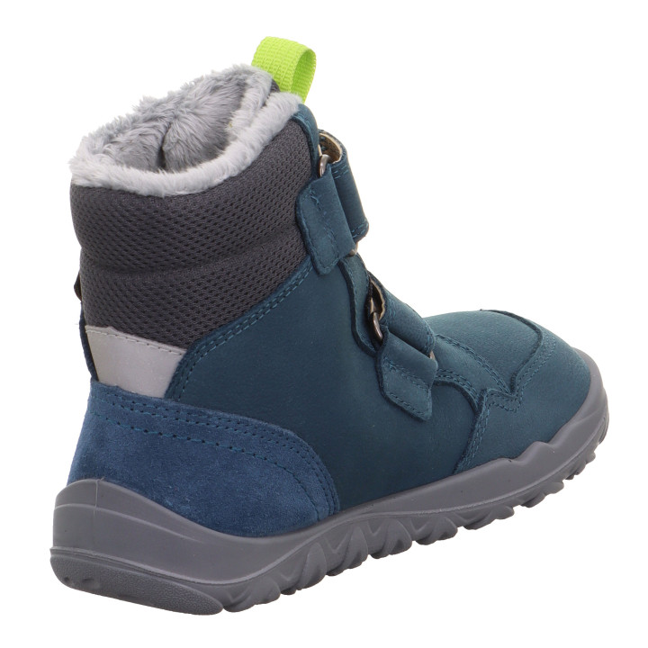 Superfit Walderi Barefit 1-000913-8000 Blue/Grey | Śniegowce barefoot