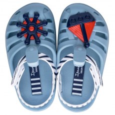 SANDALY PLAZOWE IPANEMA SUMMER VII BABY BLUE/WHITE