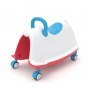 CHILLAFISH 4-IN-1 RIDEON ROCKER WALKER AND PLAY TRAIN TRACKIE BLUE RED MIX
