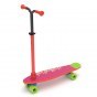 CHILLAFISH SKATIESKOOTIE FOUR-WHEELED CUSTOMISABLE SCOOTER AND SKATEBOARD IN ONE RED MIX