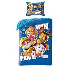 SINGLE DUVET SET 140 X 200 CM PAW PATROL PAW-440BL
