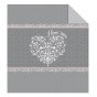 DOUBLE-SIDED QUILTED BEDSPREAD 170 X 210 CM I LOVE YOU
