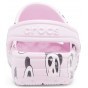 CROCS KIDS CLASSIC PANDA PRINT CLOG 206999 BALLERINA PINK