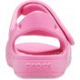 SANDAŁY CROCS KIDS CLASSIC CROSS-STRAP CHARM 206947 PINK LEMONADE