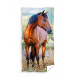 BATH TOWEL 70 X 140 CM ANIMAL HORSE TNL204015-R