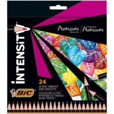 BIC PENCILS INTENSITY PREMIUM 24 COLOURS