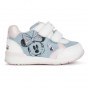 SNEAKERSY GEOX RISHON LIGHT JEANS/WHITE DISNEY MINNIE MOUSE