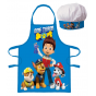 PROTECTIVE APRON WITH CHEF HAT PAW PATROL (1060)