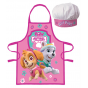 PROTECTIVE APRON WITH CHEF HAT PAW PATROL (1058)