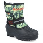 SNOW BOOTS KANGAROOS OLIVE/DINOS WATERPROOF