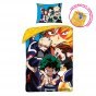 SINGLE DUVET SET 140 X 200 CM MY HERO ACADEMIA MHA-5421BL