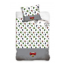 SINGLE DUVET SET 140 X 200 CM BRAWL STARS BRAWL213004-PP