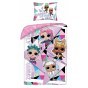 SINGLE DUVET SET 140 X 200 CM L.O.L. SURPRISE LOL-6909BL