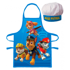 PROTECTIVE APRON WITH CHEF HAT PAW PATROL (1063)