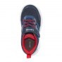 SNEAKERSY GEOX WROOM JUNIOR BOY NAVY/RED LED LIGHTS