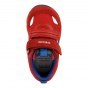 SNEAKERS GEOX RISHON BABY BOY RED/NAVY