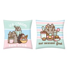 PODUSZKA DWUSTRONNA 40 X 40 CM KOT PUSHEEN PUS-2543C