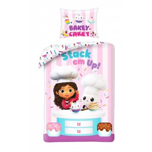 SINGLE DUVET SET 140 X 200 CM GABBY'S DOLLHOUSE GAB-0809BL