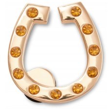 CROCS JIBBITZ™ CHARMS PRZYPINKA 10011226 GOLD STUDDED HORSESHOE