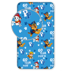 FITTED SHEET 90 X 120 CM PAW PATROL (1065)