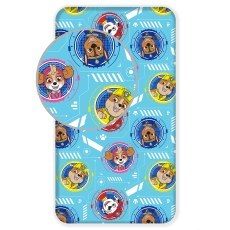 FITTED SHEET 90 X 120 CM PAW PATROL (1006)