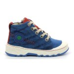 SHOES KICKERS KICKRUP BLUE ROUGE