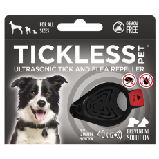 ULTRASONIC TICK REPELLENT TICKLESS® PET BLACK