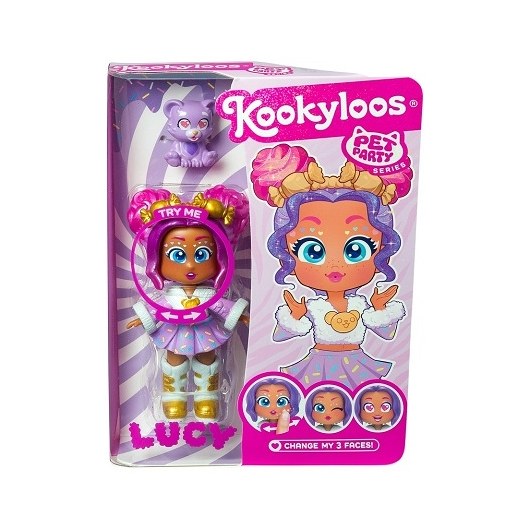 KOOKYLOOS PET PARTY SERIES 6 LUCY DOLL
