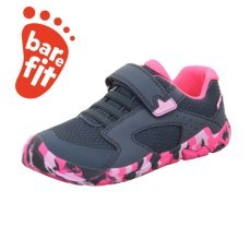 SNEAKERSY BAREFOOT SUPERFIT TRACE BLAU/PINK 1-006030-8020