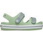 CROCS CROCBAND™ CRUISER SANDAL TODDLER KIDS FAIR GREEN/DUSTY GREEN