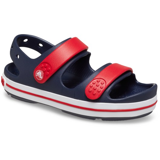 CROCS CROCBAND™ CRUISER SANDAL TODDLER KIDS NAVY/VARSITY RED