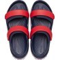 CROCS CROCBAND™ CRUISER SANDAL TODDLER KIDS NAVY/VARSITY RED