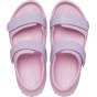 CROCS CROCBAND™ CRUISER SANDAL TODDLER KIDS BALLERINA/LAVENDER