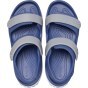 CROCS CROCBAND™ CRUISER SANDAL TODDLER KIDS BIJOU BLUE/LIGHT GREY