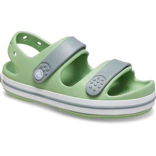 CROCS CROCBAND™ CRUISER SANDAL KIDS FAIR GREEN/DUSTY GREEN