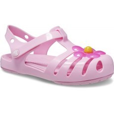 CROCS ISABELLA CHARM SANDAL TODDLER FLAMINGO