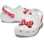 CROCS CLASSIC CLOG DISNEY MINNIE MOUSE WHITE/RED