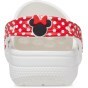 CROCS CLASSIC CLOG DISNEY MINNIE MOUSE WHITE/RED