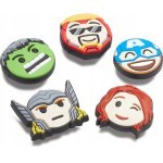 CROCS JIBBITZ™ CHARMS 10010006 AVENGERS EMOJIS 5-PACK