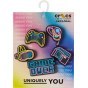 CROCS JIBBITZ™ CHARMS 10012094 LIGHTS UP NEON GAMER 5-PACK