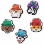 CROCS JIBBITZ™ CHARMS 10012184 DOGS IN HATS 5-PACK