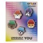 CROCS JIBBITZ™ CHARMS 10012184 DOGS IN HATS 5-PACK