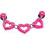 CROCS JIBBITZ™ CHARMS 10012977 70S HEART CHAIN