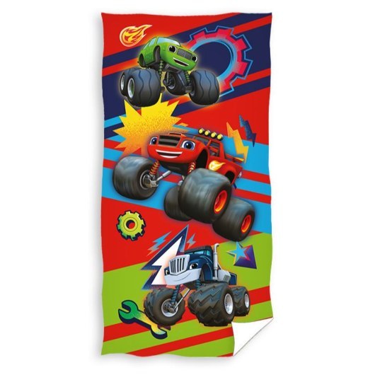 BATH TOWEL 70 X 140 CM BLAZE AND THE MONSTER MACHINES BMM236005-R